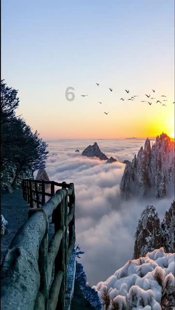 内蒙古赤峰:美林谷滑雪场冬景如画